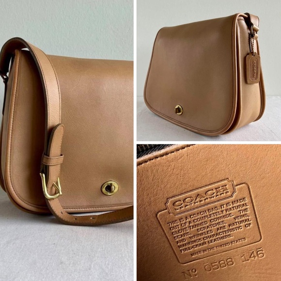 Vintage Coach Ranch Bag Style 9852 in Sandstone - Picture 14 of 17